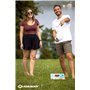 Schildkröt Cornhole Set, Ensemble en Bois MDF Certifié FSC, avec 2 Planches (52 x 30 x 14 cm) et 8 Sacs de Sable, Jeu à Lancer p