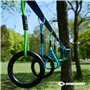 Schildkröt Ring Set, Accessoires Jungle Line, 2 Gymnastique pour Enfants et Adultes, Anneaux Ninja