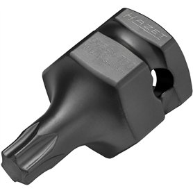 HAZET 995S6-T50 - Douille Torx T50 - Carré de 1/2" - Longueur standard - Pour vissages de véhicules utilitaires sur châssis et s
