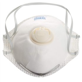MESTO 2110G Masque de protection respiratoire (filtre anti-particules ; matériau filtrant ; flexible ; protection respiratoire ;