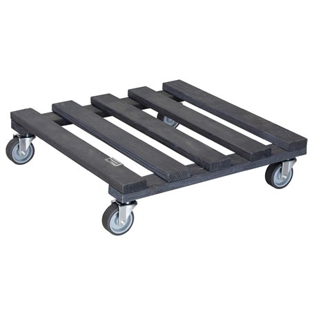 WAGNER Support à roulettes pour Pot de Fleur PALETTI 38 x 38 x 9