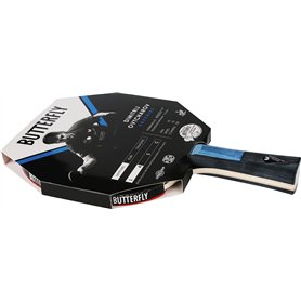 Butterfly Raquette de Tennis de Table Dimitrij Ovtcharov Sapphire | Technologie EVA | Revêtement Addoy certifié ITTF 2