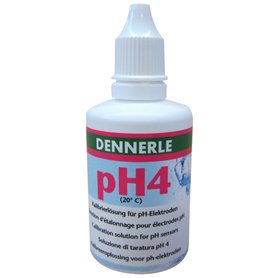 Dennerle pH Calibration Solution pH4 50 ML - Solution de Test pour électrodes pH
