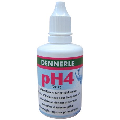 Dennerle pH Calibration Solution pH4 50 ML - Solution de Test pour électrodes pH
