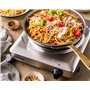 Rommelsbacher THS 2022/E Plaque de cuisson Acier inoxydable Diamètre 22 cm (Import Allemagne)