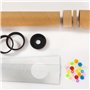 folia 977 - Kit de Bricolage kaléidoscope - 35 pièces - Kit de Bricolage éducatif pour Enfants et Adultes