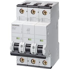 Siemens 5sy6 – Interrupteur automatique 70 6 kA curva-c 3 pôles 10 A