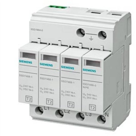 Siemens – parafoudre Parasurtenseur 4 pôles sans avertissement Télécommande