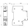 Siemens 5sl6140–6 Miniature Disjoncteur 6 KA 1 Pole B-40 a
