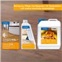 Dr. Protection Design sol Kit d'entretien pour sols en vinyle PU Nettoyant + Soin Complet, Kit de nettoyage et de protection pou