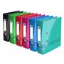 OXFORD Classeur à Levier Color Life A4XL Dos 90mm 2 Anneaux en D Couverture Carte Pelliculée Coloris Assortis