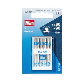 Prym 152970 Aiguilles pour Machines à Coudre « Overlock »