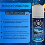 ERC -[Nettoyant Désinfectant Clim] | Désinfectant à Action Rapide | Bactéricide, Fongicide et Virucide | Parfum Agréable de Ment