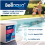 Bellaqua e-Chlore Lent 3kg – Galets de Chlore Piscine 200g – Désinfection Permanente à Dissolution Lente – Chlore Longue Durée p