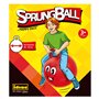 Idena 40093 – Saut Ballon Happy Face, 45–50 cm, Rouge