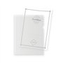 Idena 376038 - Lot de 25 pochettes perforées format A4, grainées, indélébiles - Épaisseur : 90 µ