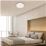 plafonnier avec décor étoilé et cristaux transparents