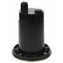 Heitronic 36864 Lampe, verre, E27, fond argenté