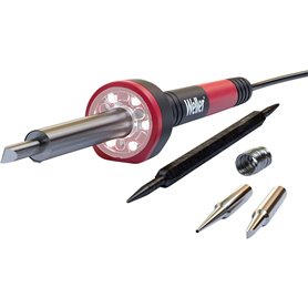 Weller WLIRK6023C Kit De Fer À Souder De 60 Watts Avec Éclairage Annulaire LED Et Poignée De Style Stylo Ergonomique