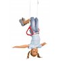 Eichhorn - Kit de Gymnastique d'extérieur 2 en 1, balançoire et trapèze en Un, Hauteur réglable : env. 110–160 cm, Charge jusqu'