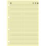 Baier schneider &insert recharge pour répertoire jaune 149 de 100 x 212 mm
