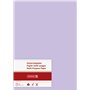 Brunnen 105122560 Lot de 25 feuilles de papier multi-usages Lilas 160 g/m² A4