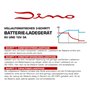 Dino chargeur de batterie 6 V/12 V automatique en 3 étapes pour Voiture moto scooter et voiture ancienne