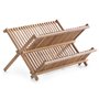 Zeller 25341 Égouttoir à Vaisselle Bambou Brun 42 x 35 x 25 cm