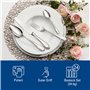 Villeroy & Boch Mademoiselle Couverts de table pour 6 personnes, 24 pièces, Acier inoxydable