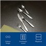 Villeroy & Boch – Arthur Ménagère Couverts 68 Pièces Pour 12 Personnes Argent/Platine, Garanti Lave-Vaisselle, Couvert En Argent