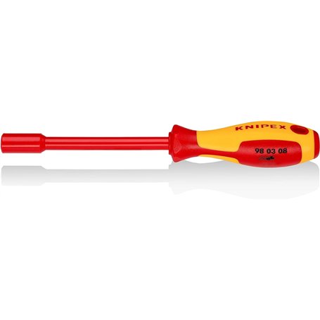 Knipex Clé à douilles avec poignée de tournevis brunie