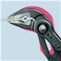 Knipex Cobra® ES Pince multiprise ultra-effilée grise atramentisée, gainées en plastique antidérapant 250 mm 87 51 250