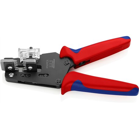 Knipex Pince à dénuder de précision avec couteaux de forme brunie