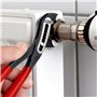 Knipex Alligator® Pince multiprise noire atramentisée, avec gaines bi-matière minces, avec œillet de fixation intégré pour fixat