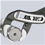 Knipex Alligator® Pince multiprise noire atramentisée, avec gaines bi-matière minces, avec œillet de fixation intégré pour fixat