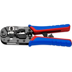 Knipex Pince à sertir pour fiches Western RJ45 brunie