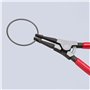 KNIPEX 45 11 170 Pince de Montage pour Rondelles Ressort d'Arbre Gainées en Plastique Brunie 170 mm