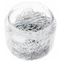 Wedo 90115040054 Lot de 400 trombones en métal galvanisé brillant 26 mm dans une boîte pratique