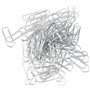 Wedo 90115040054 Lot de 400 trombones en métal galvanisé brillant 26 mm dans une boîte pratique