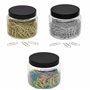 Wedo 90115040054 Lot de 400 trombones en métal galvanisé brillant 26 mm dans une boîte pratique