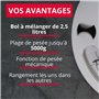 Westmark Balance de Cuisine avec Bol - Ensemble Pratique pour Peser Les Ingrédients pour la Pâtisserie Ou la Cuisine, Empilable,