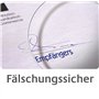 Avery Dennison Zweckform reçu TVA Présenté séparément 1ère 2ème et 3ème Page Papier Imprimé non-carbon A6 sur, 3 x 40 pages (tex