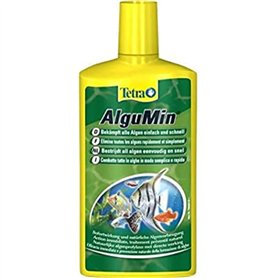Tetra AlguMin – Elimine rapidement tous types d’algues - Traitement et prévention – Formule liquide – Préserve la flore de l’aqu