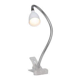 BRILLIANT lampe Anthony LED clip lumière fer/blanc | 1x LED 2