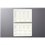SIGEL C2683 Calendrier de bureau 2026, A5 horizontal, couverture rigide | Calendrier, Planificateur, Agenda hebdomadaire, Organi