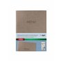 SIGEL SM211 Protège-menu à cordon élastique avec 2 pochette transparent pour 8 feuilles DIN A5