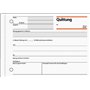 Sigel QU619 Carnet de reçus A6 orientation paysage 10 feuilles