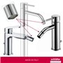 10002516 Schläfer | 2PCS- M16 Aérateur femelle universel, aérateur de robinet de salle de bain et de cuisine, filtre anti-calcai
