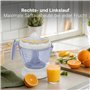 Bomann ZP 1092 CB - Presse agrume électrique - 1.2 L - 40 V - Blanc