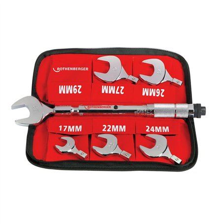 Rothenberger SET LLAVE DINAM.17-22-24-26-27-29MM 175001